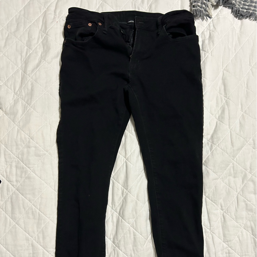 American Eagle Black Skinny Jeans